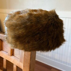 Nordstrom Vintage Faux Fur Cossack/Hat (Russian style)